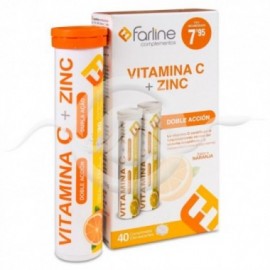 Farline duplo vitamina c 40u